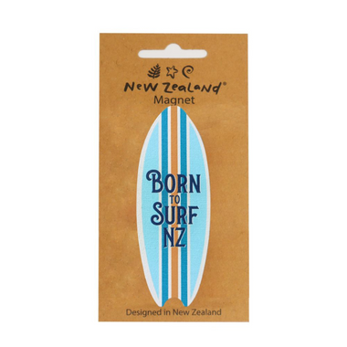 Magnet Wooden NZ Surfboard 10cm