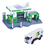 Majorette - Petrol Station incl. 1 Vehicle