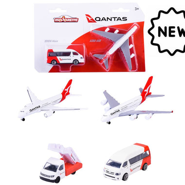 Majorette Quantas Airplane 2pk