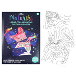 Matariki Colour In Classroom Poster A4