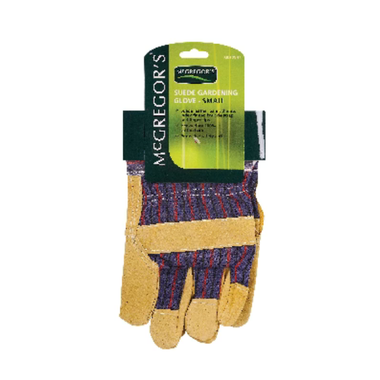 McGregors Suede Leather Work Gloves - Small