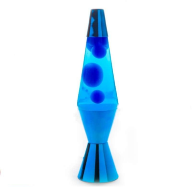 Metallic Blue Motion Lamp