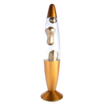 Metallic Gold Magma Motion Lamp