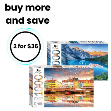 Mindbogglers Jigsaw 1000pc - Nyhavn Copenhagen Denmark