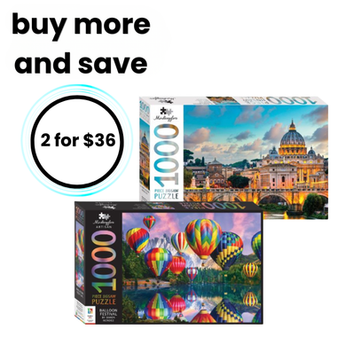 Mindbogglers Jigsaw Artisian 1000pc Balloon Festival