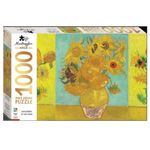 Mindbogglers Gold 1000pc Van Gogh Sunflowers