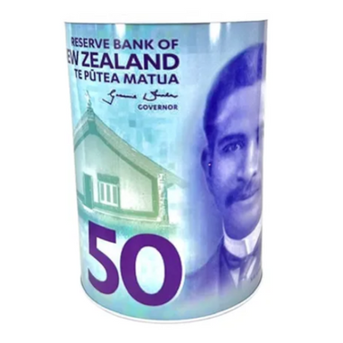 Money Box Tin $50 Note