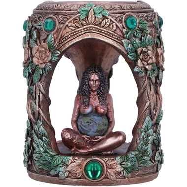 Mother Earth Tea Light 7cm Candle Holder