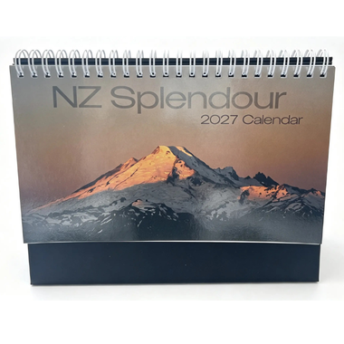 NZ Splendour Desktop Calendar 15.5 x 21cm