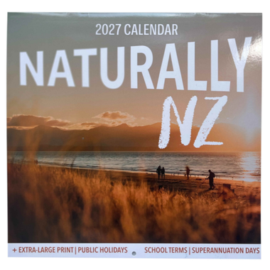 Naturally NZ Square Calendar 30.5 x 30.5cm