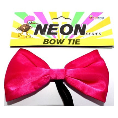 Neon Bow Tie - Pink