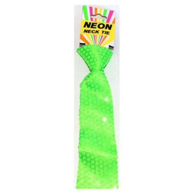 Neon Neck Tie - Green