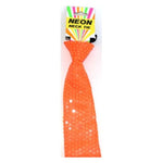 Neon Neck Tie - Orange