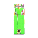 Neon Suspenders - Green