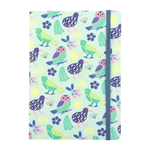 Notebook Teal with Birds