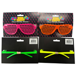 Novelty Glasses Flouro