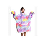 Oversized Hoodie Blanket - Colourful