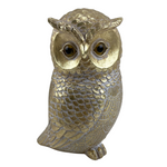 Owl Bronze Looking Right