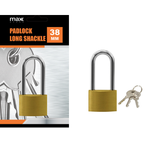 Padlock Long Shank 38mm