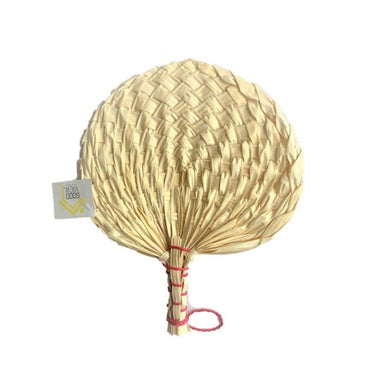 Palm Leaf Fan Natural Small