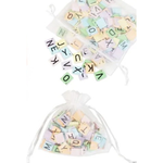 Pastel Letter Tiles 150pk