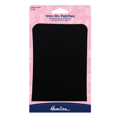 Patch Iron-On Black