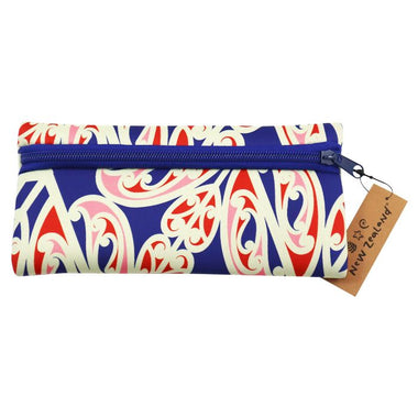 Pencil Case Neoprene NZ Maroi Design 20cm