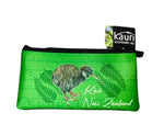 Pencil Case with Kiwi Fern Green