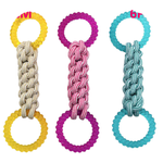 Pet Rope & Ring Toy 31cm
