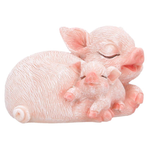 Pig Cuddle 10.8cm Ornament-Statuette