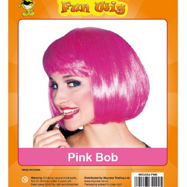 Pink Bob Wig