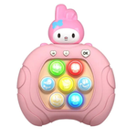 Pink Bunny Speed Push Game - 11 x 13.2cm