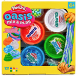 Play-Doh Oasis Mix & Play 4pk Asst
