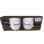 Poison & Arsenic Ceramic Couples Mug Set