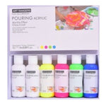 Pouring Acrylic Set 6x100ml Neon