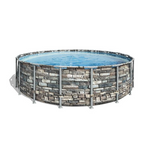 Power Steel Designer Swimming Pool - 5.49 x 1.32m