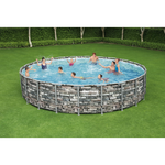 Power Steel Designer Swimming Pool - 6.71m x 1.32m