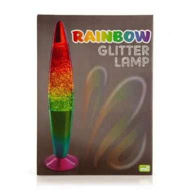Rainbow Glitter Motion Lamp