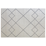 Rata Wool Rug - Ivory - 1.8 x 1.2m