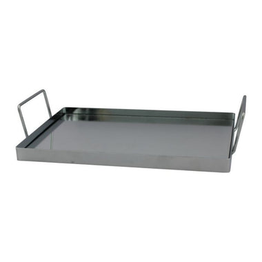 Rectangular Mirrored Tray with Handles 33cm