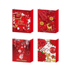 Red Christmas Glitter Gift Bag 40x30x12cm