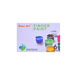 Reno Art Finger Paint 35ml Tubs 6pcs