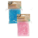 Rhinestones Coloured 6-10mm 75g