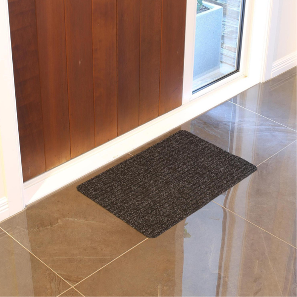 Ribbed Entry Mat - Charcoal - 60 x 40cm – Sunny's Variety Stores