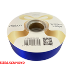 Ribbon Dark Blue 2.5cm X 80yd