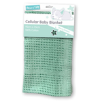 Rocco & Tolly Cotton Cellular Baby Blanket