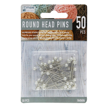 Round Head Pins 50s