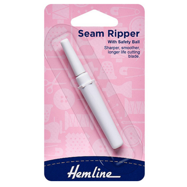 Round Seam Ripper with Safety Ball