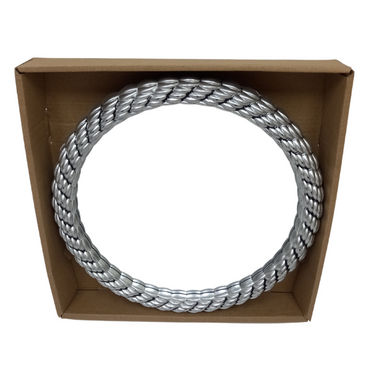 Round Wall Mirror Silver