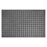 Rubber Bubble Mat - Black - 60 x 40cm